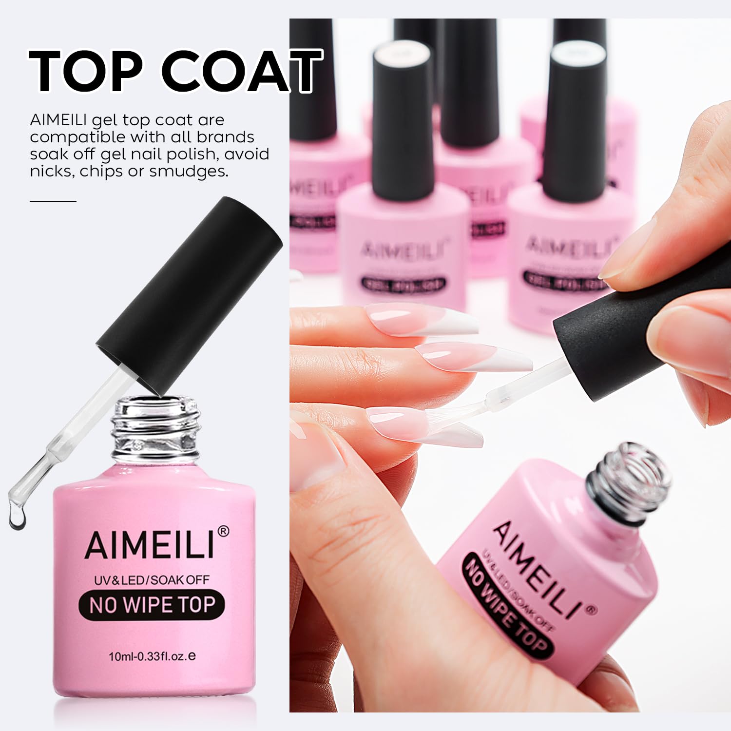 AIMEILI curado rápido en lámpara UV/LED.