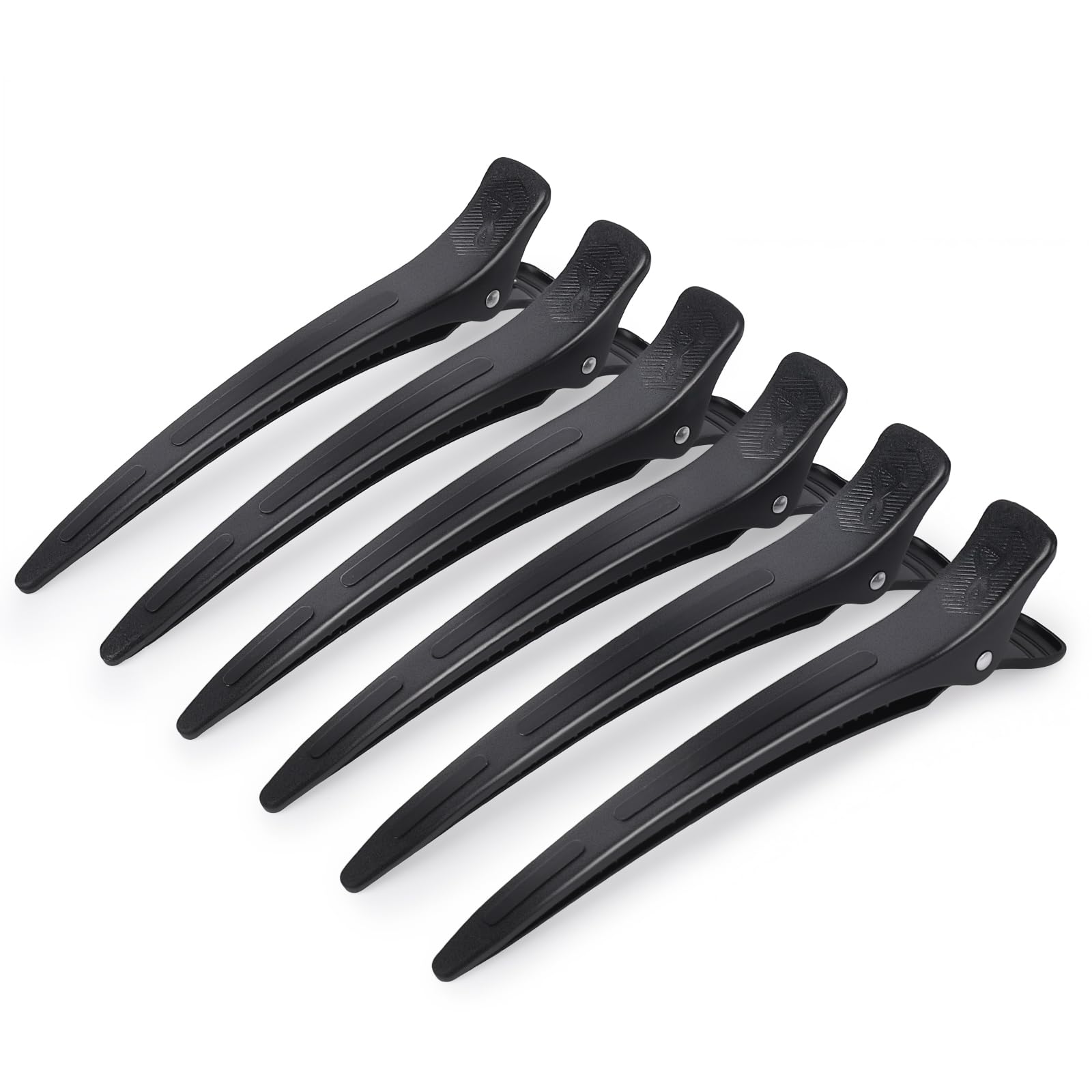 AIMIKE clip con banda de silicona integrada, ideal para cabello grueso y secciones sin pliegues.