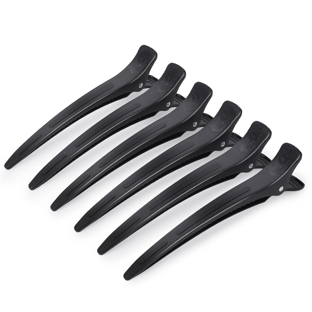AIMIKE clip con banda de silicona integrada, ideal para cabello grueso y secciones sin pliegues.