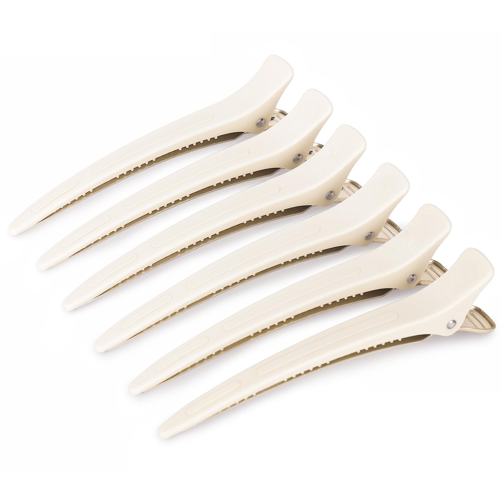 AIMIKE clip de pelo 4,8 pulgadas con banda de silicona para sujeción suave.
