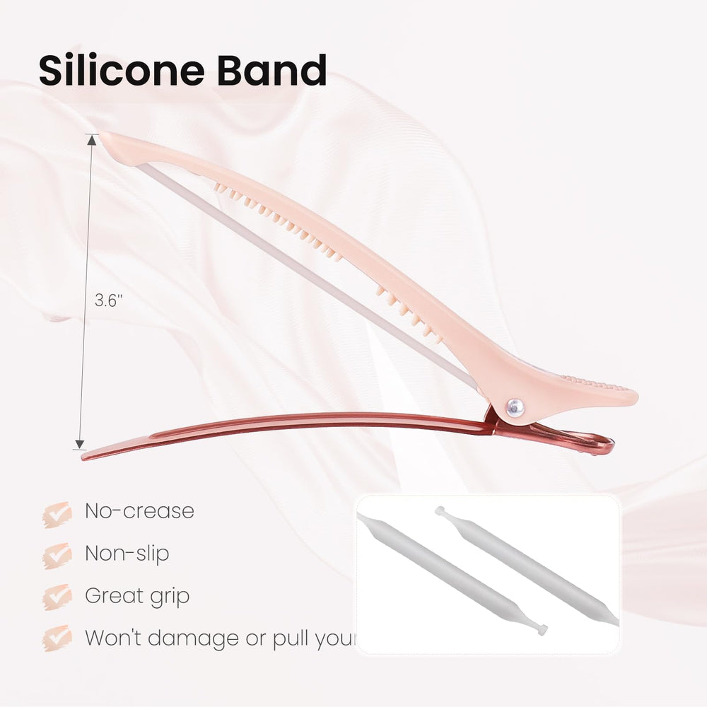 AIMIKE no-crease clip protects hair from dents during wear