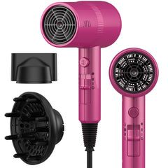 AINA Hair Dryer with 4-layer filter for safe styling and easy grooming.