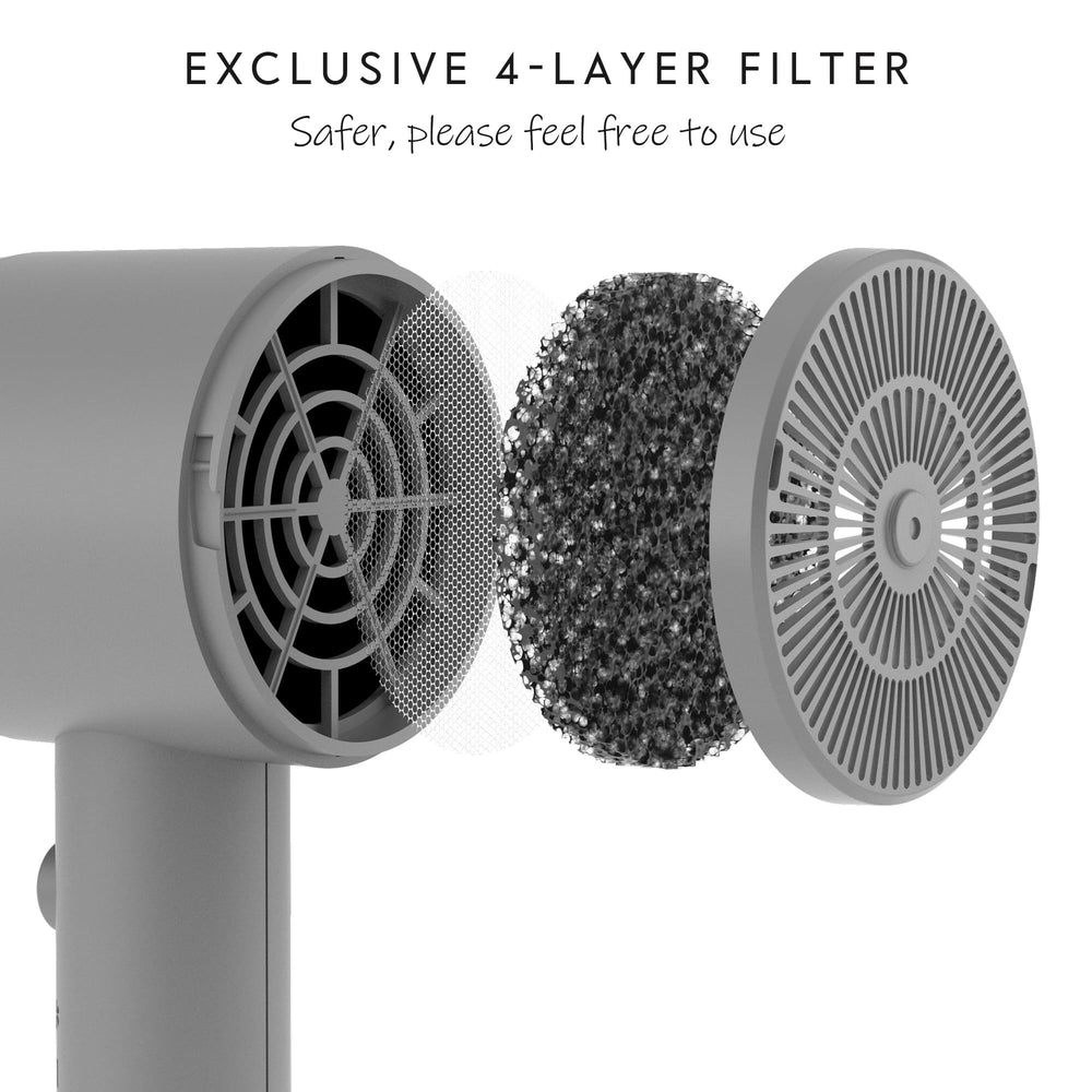 AINA hair dryer concentrator attachment for precise styling and focused airflow