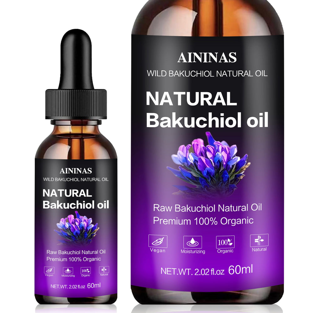 AIninas bakuchiol aceite para rostro con aplicación suave que hidrata sin irritación