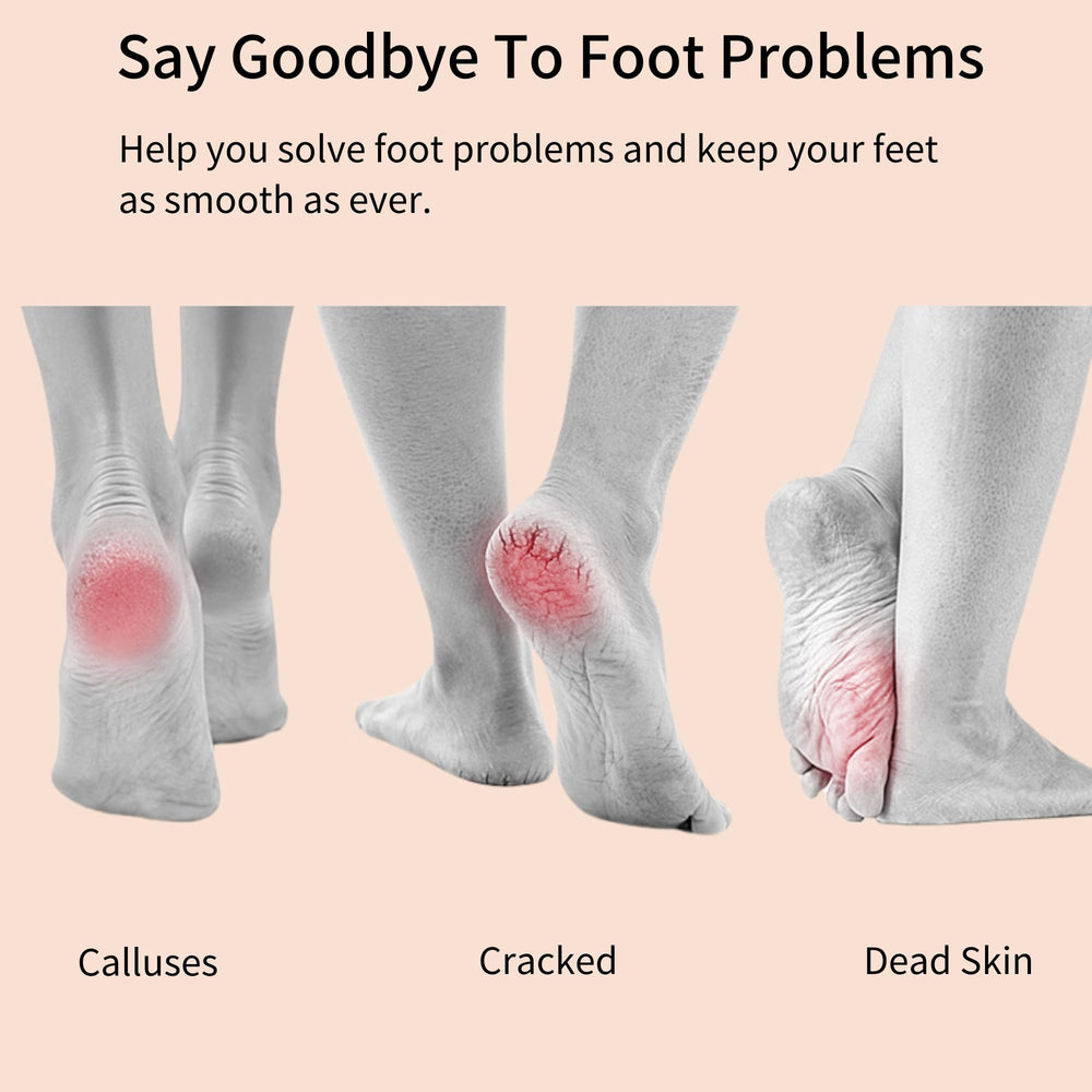 Ainio Nano Glass Foot File dry-use shot, exfoliates rough skin
