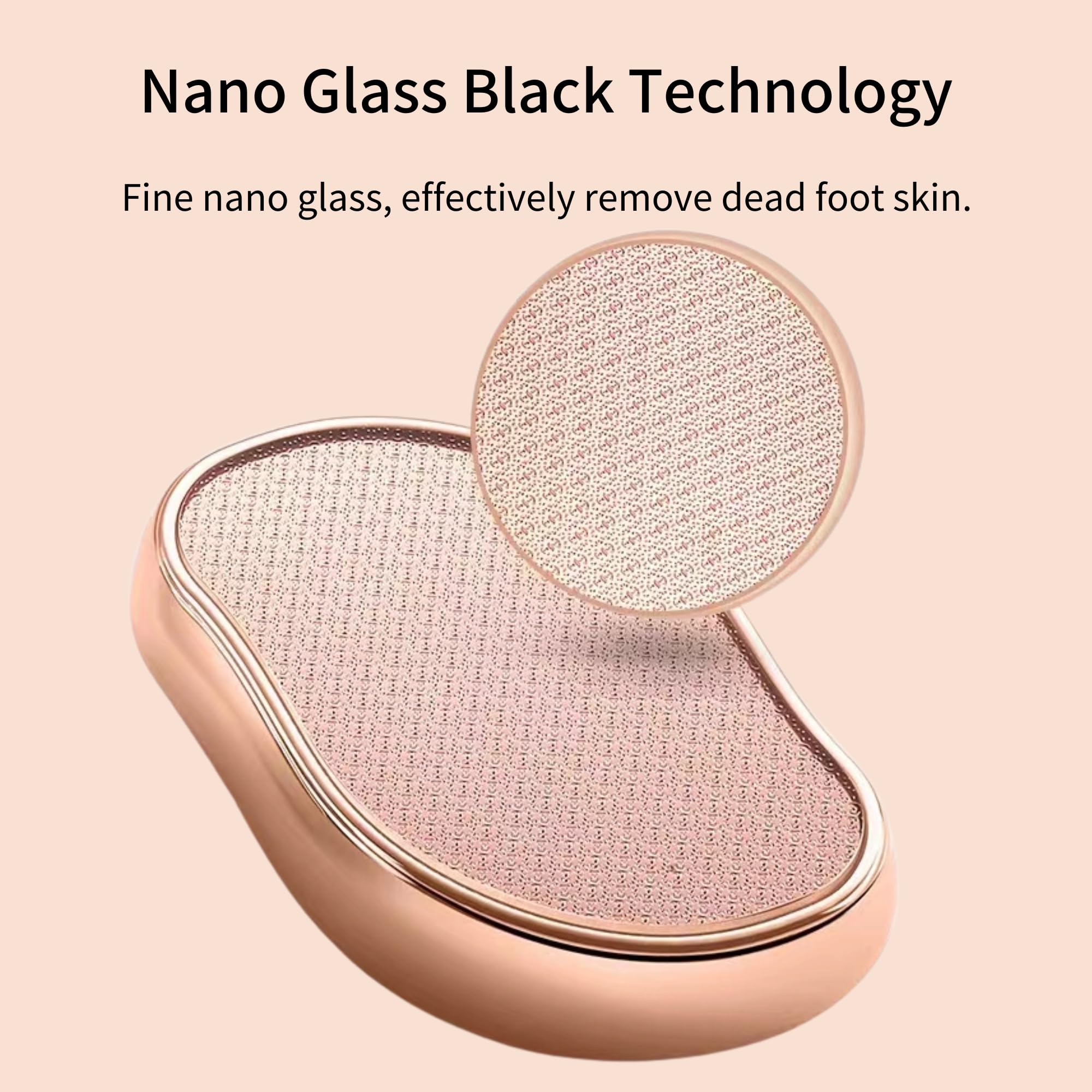 Ainio Nano Glass Foot File wet-use shot, effective on damp feet