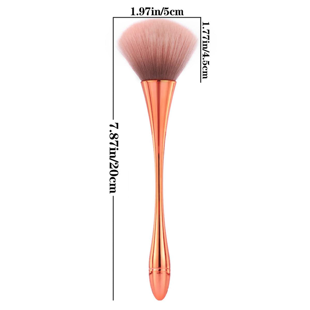 Ainvhh Acrylic Brush Cleaner bristles sweep away powder for a clean prep