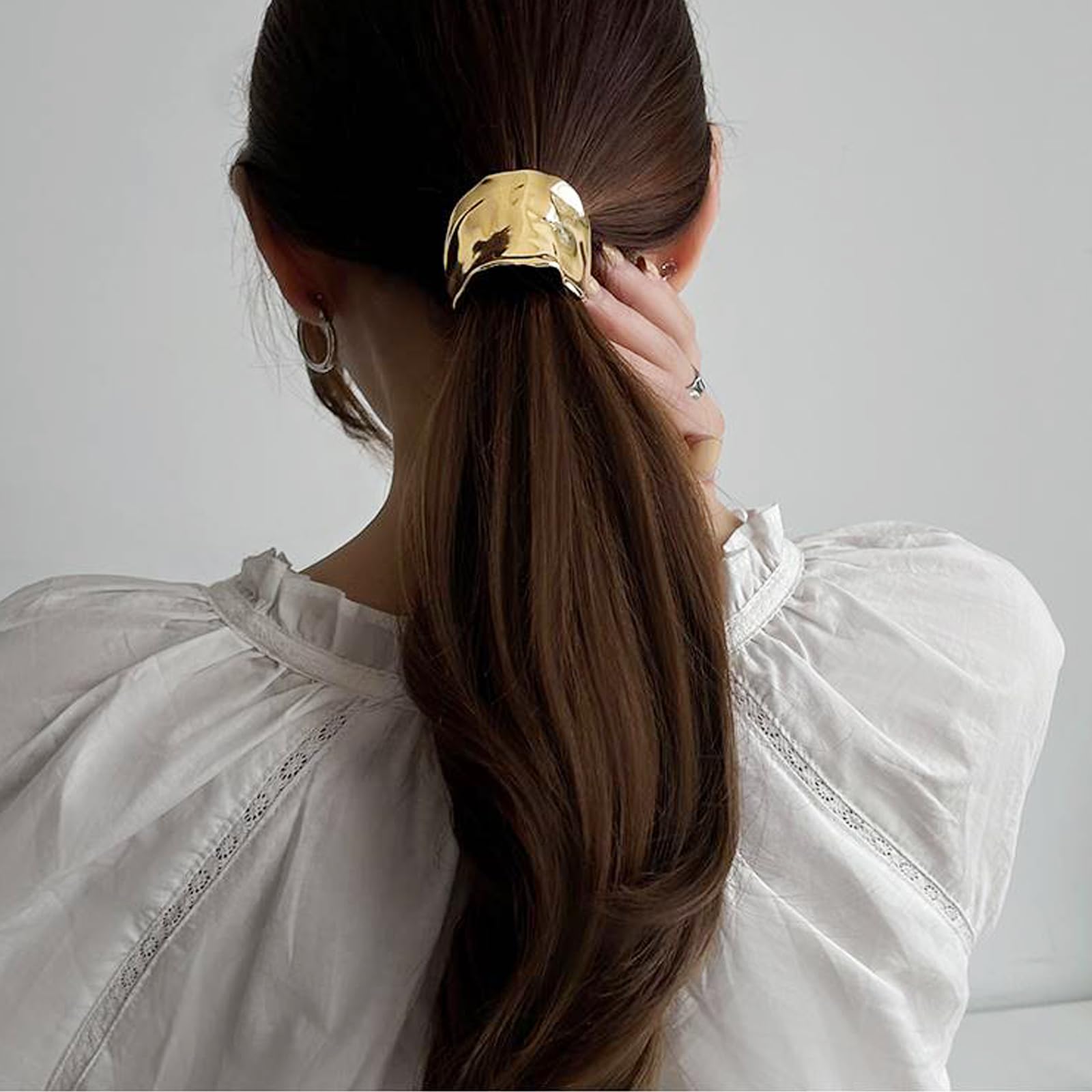 Ainvhh pinza pelo diseño frances oro añade toque glamuroso a recogidos.