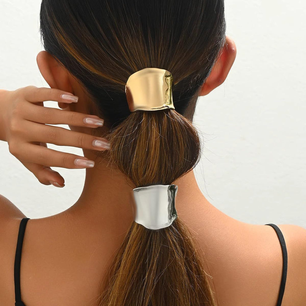 Ainvhh pinza pelo frances plata diseño chic para recogidos fáciles.