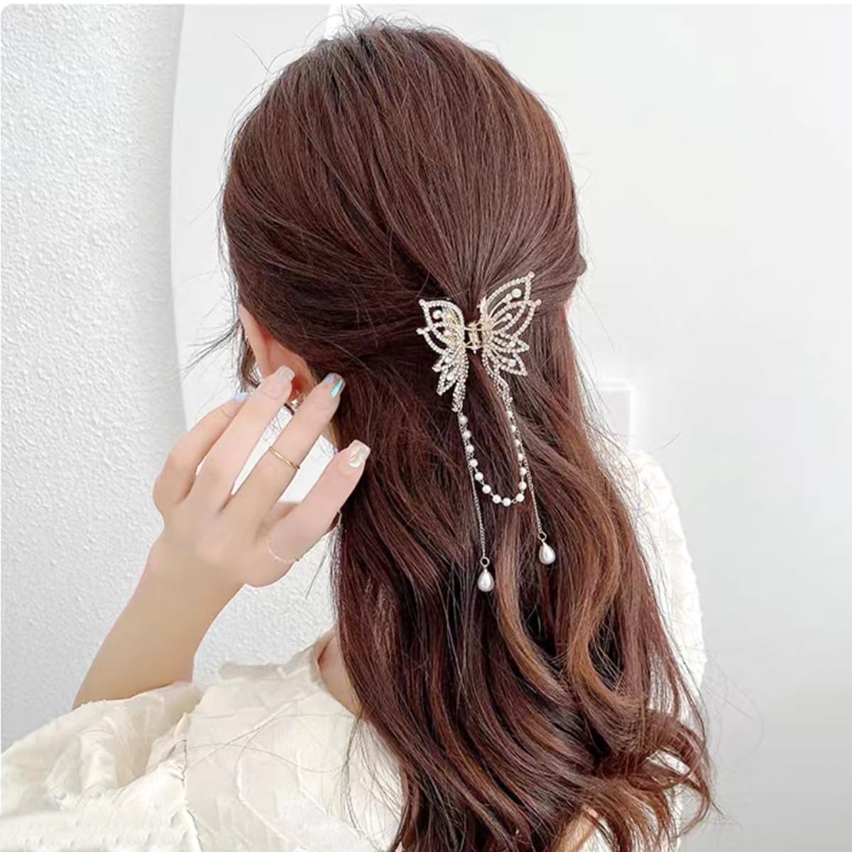 Ainvhh women's daily hair clip on hair ready for work, kids, or workouts