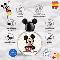 Air-Val Mickey Mouse EDT packaging box, kid-friendly and gift-ready.