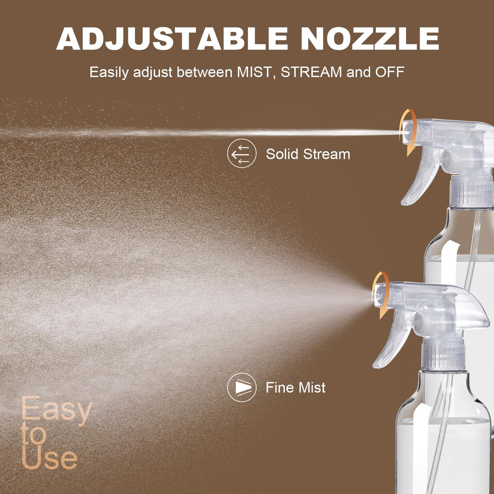 AirBee spray bottle with leakproof cap keeps liquids secure during use.