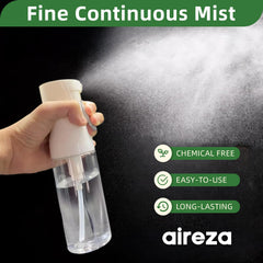aireza 2-pack 360-spray-angle bottle sprays in any direction for versatile uses