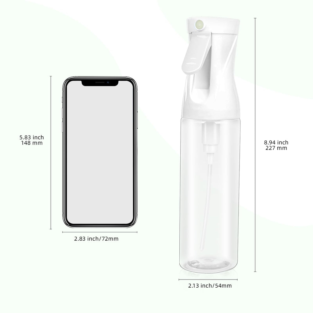 aireza 2-pack multiuse for hair care, plants, cleaning, and ironing