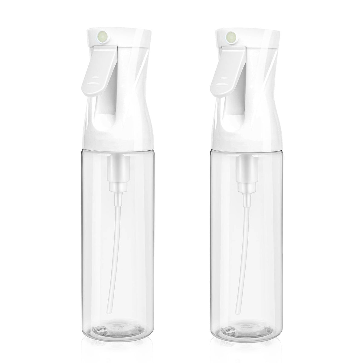aireza 2-pack precision-ultra-fine-mist bottle for even coverage on hair and plants
