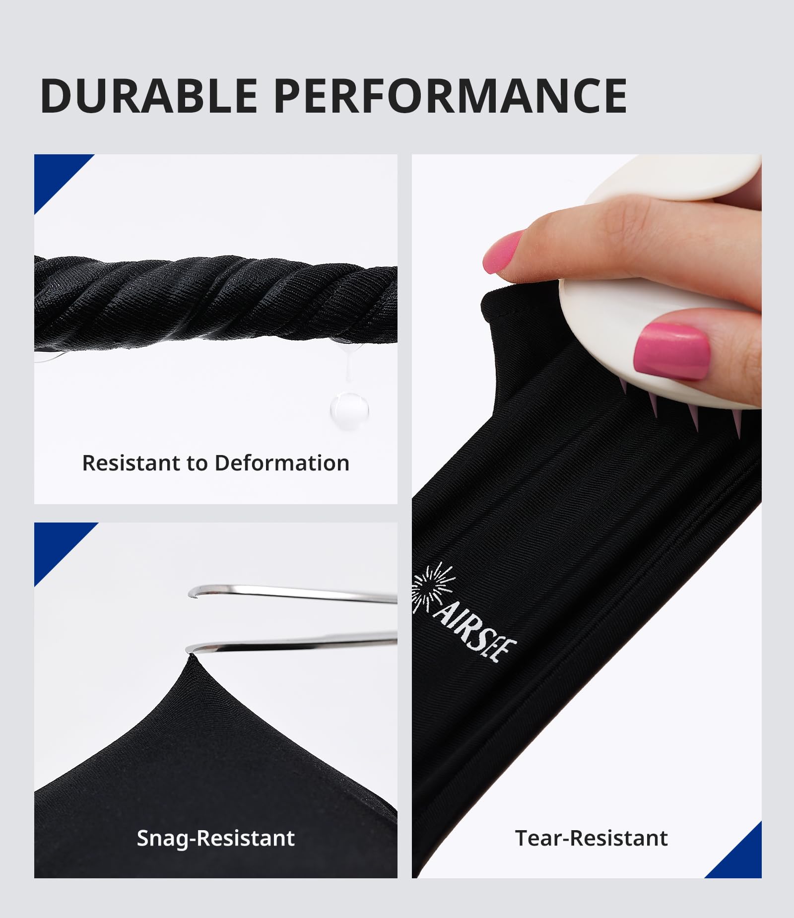 AIRSEE guantes sin dedos para uso profesional y doméstico