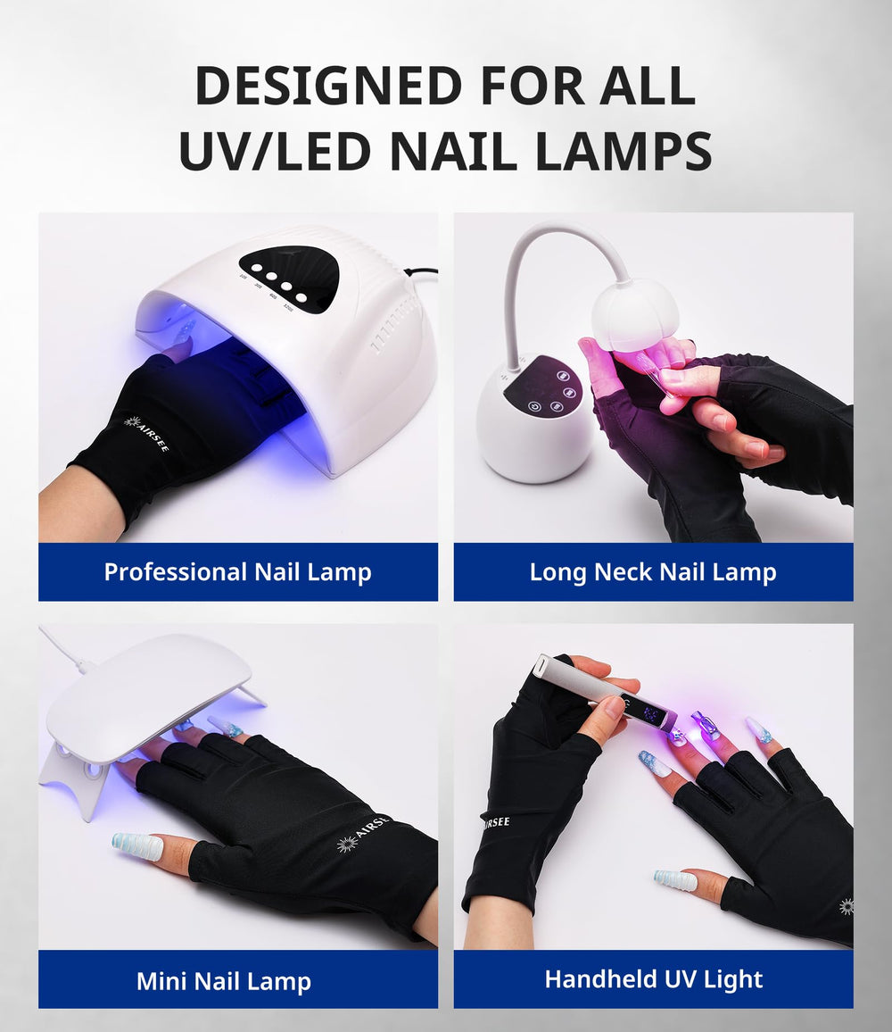 AIRSEE guantes con punta reforzada para mayor durabilidad