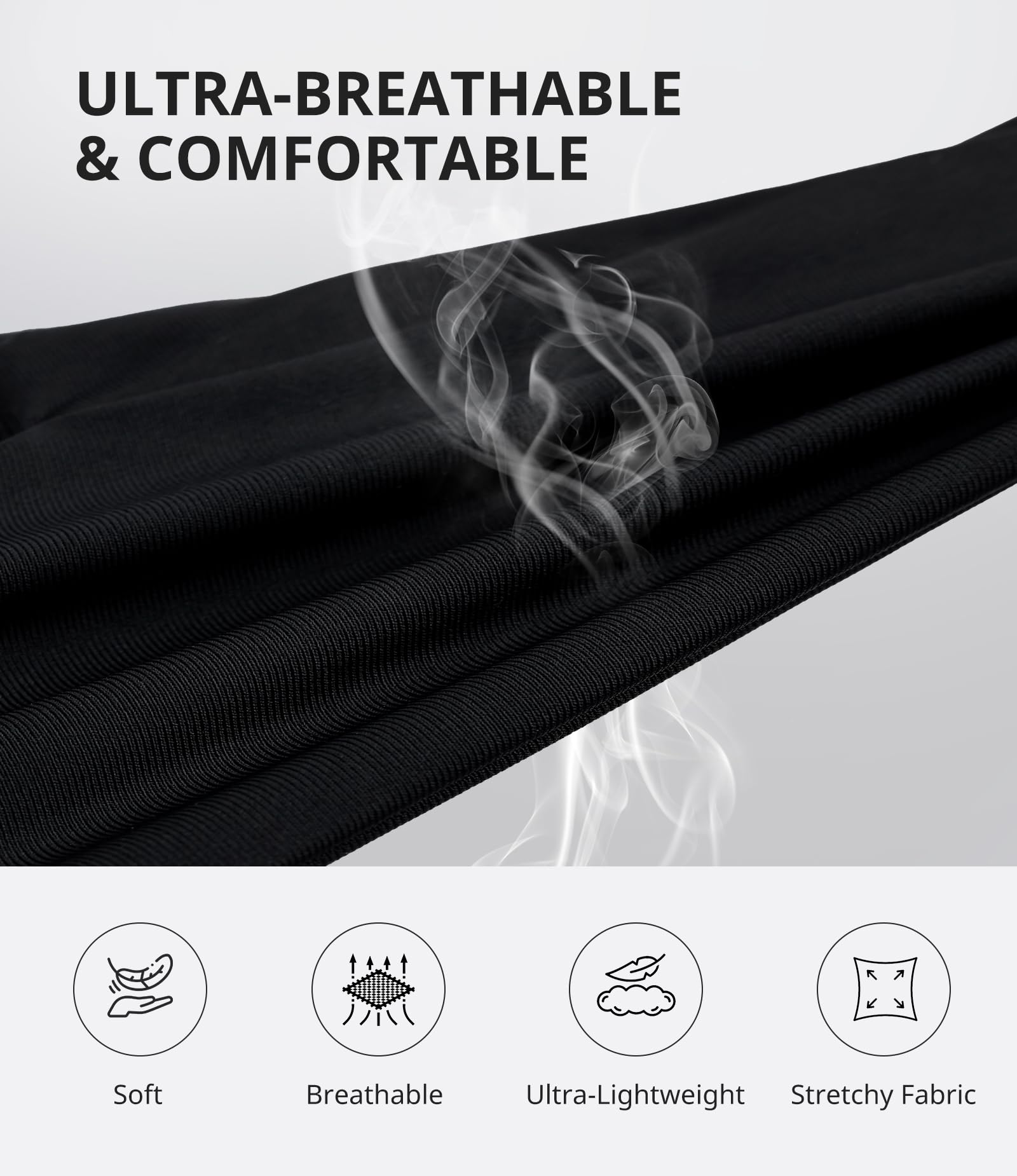 AIRSEE guantes con tejido nylon-spandex ergonómico para mayor comodidad