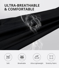 AIRSEE guantes con tejido nylon-spandex ergonómico para mayor comodidad
