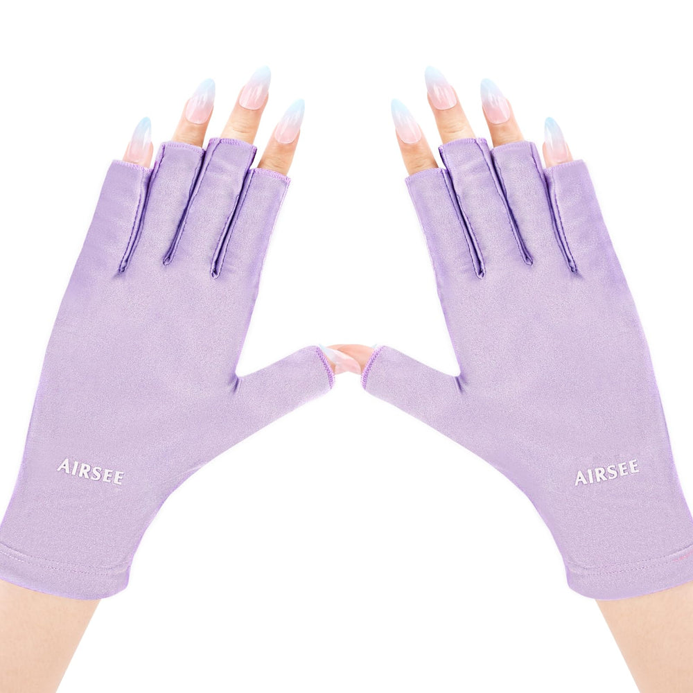Guantes AIRSEE para manicura con protección ultravioleta.