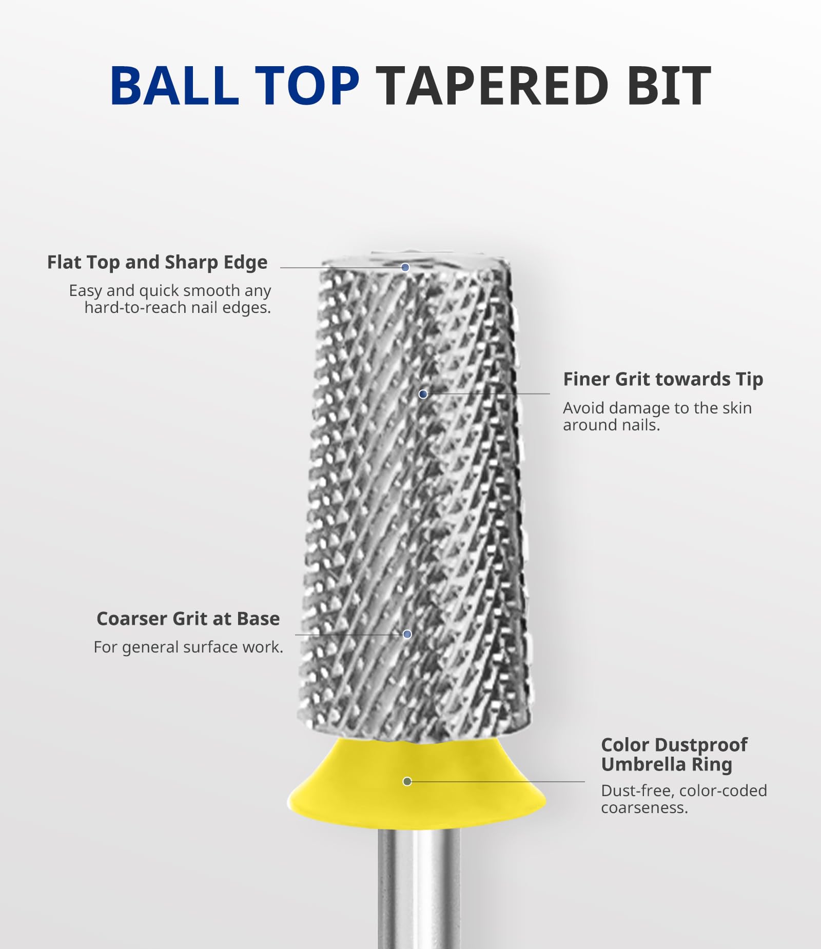 AirSee high-hardness YG6X carbide resists heat and wear.