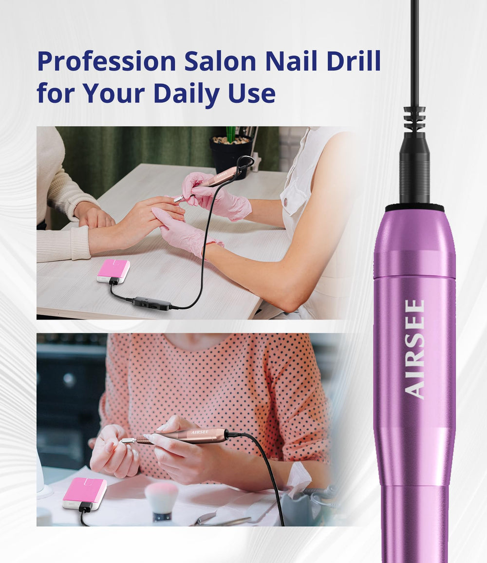 AirSEE compact storage bag for home or salon use