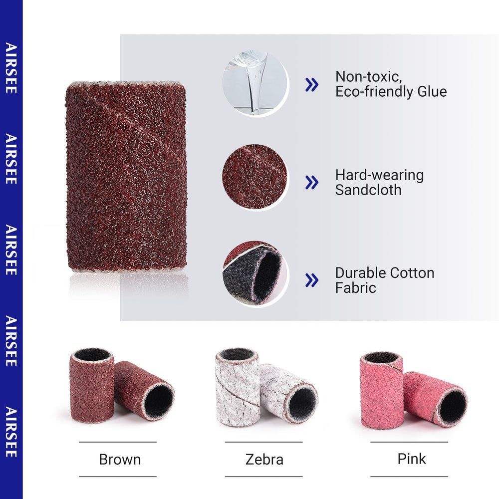AirSee bands for prepping natural and artificial nails