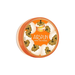 Airspun loose setting powder talc-free for a soft, air-light finish.