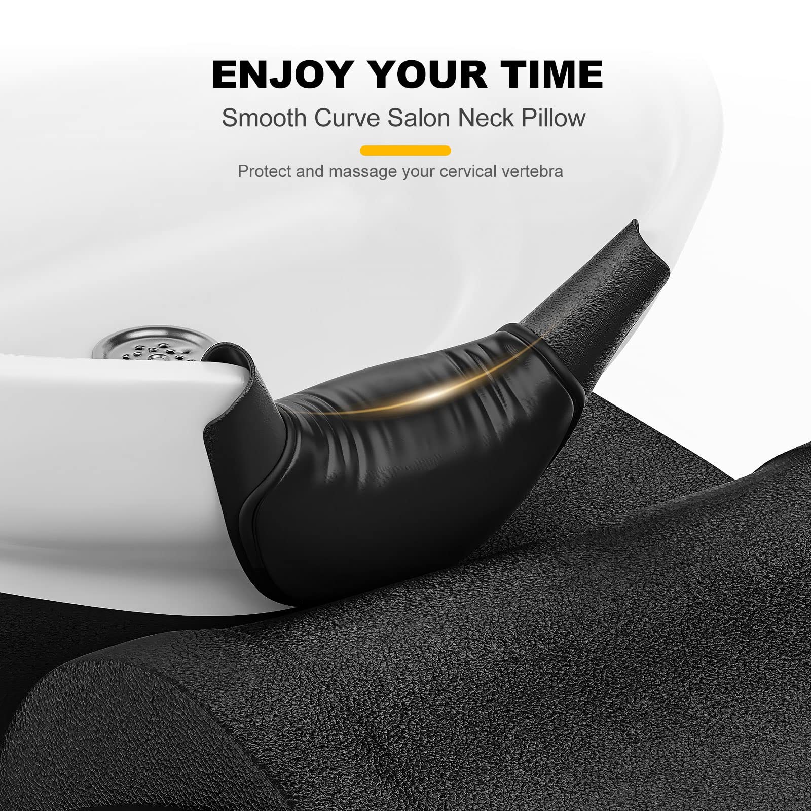 AISEELY easy-install removable neck rest for salon and home use