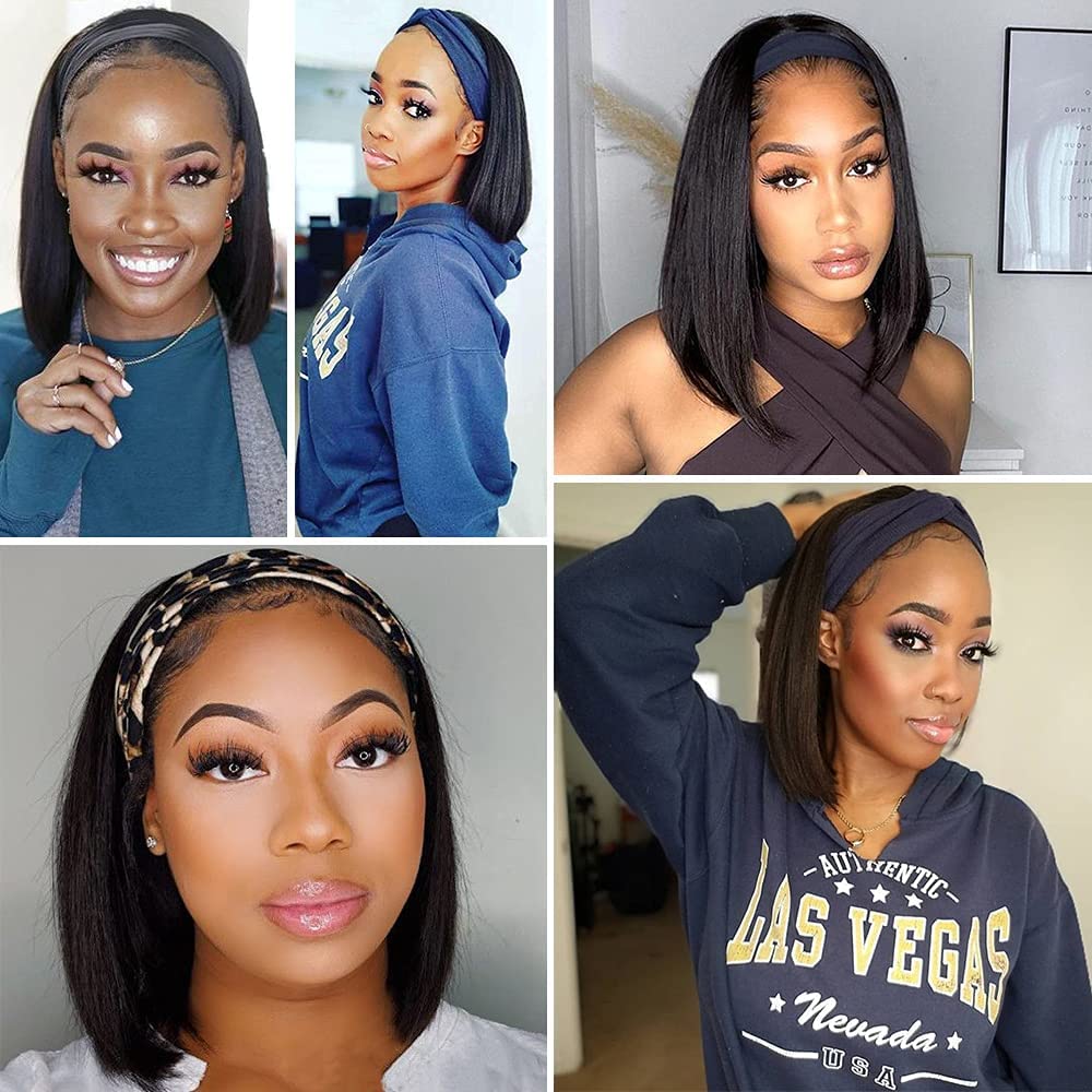 AISI headband wig cap-size adjustment ensures universal, comfortable fit