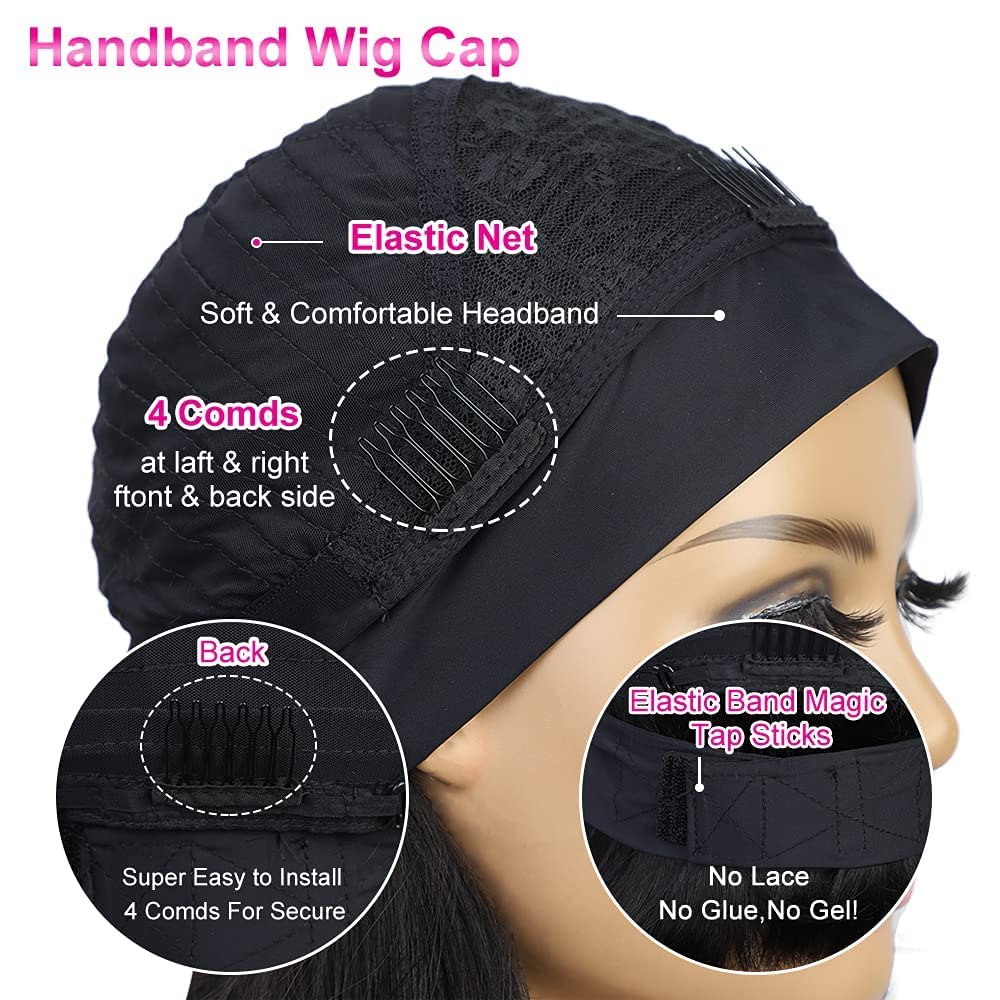 AISI QUEENS velcro-backed wig provides secure fit without fuss
