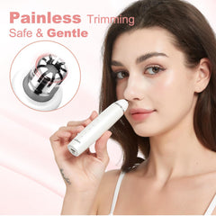 Aisleek dual-sided eyebrow trimmer for precise shaping.