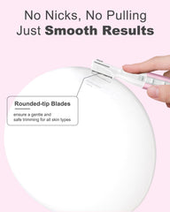 Aisleek Eyebrow Trimmer adjustable-comb allows two trimming lengths for customization