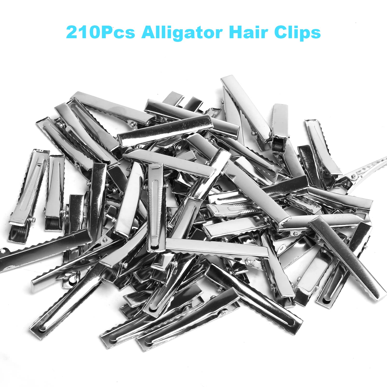 Aisuly alligator hair clips 2.2 inch ideal for larger bows and longer hair.