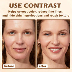 AIUEO acabado-mate-natural: aspecto fresco e hidratado.