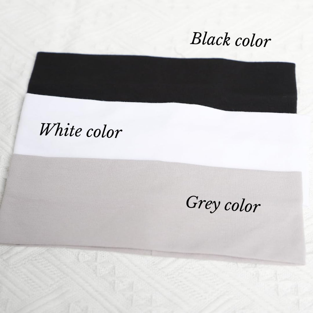 Bandas AIWLZOS para cuidado diario en blanco, protege el cabello durante rutinas.