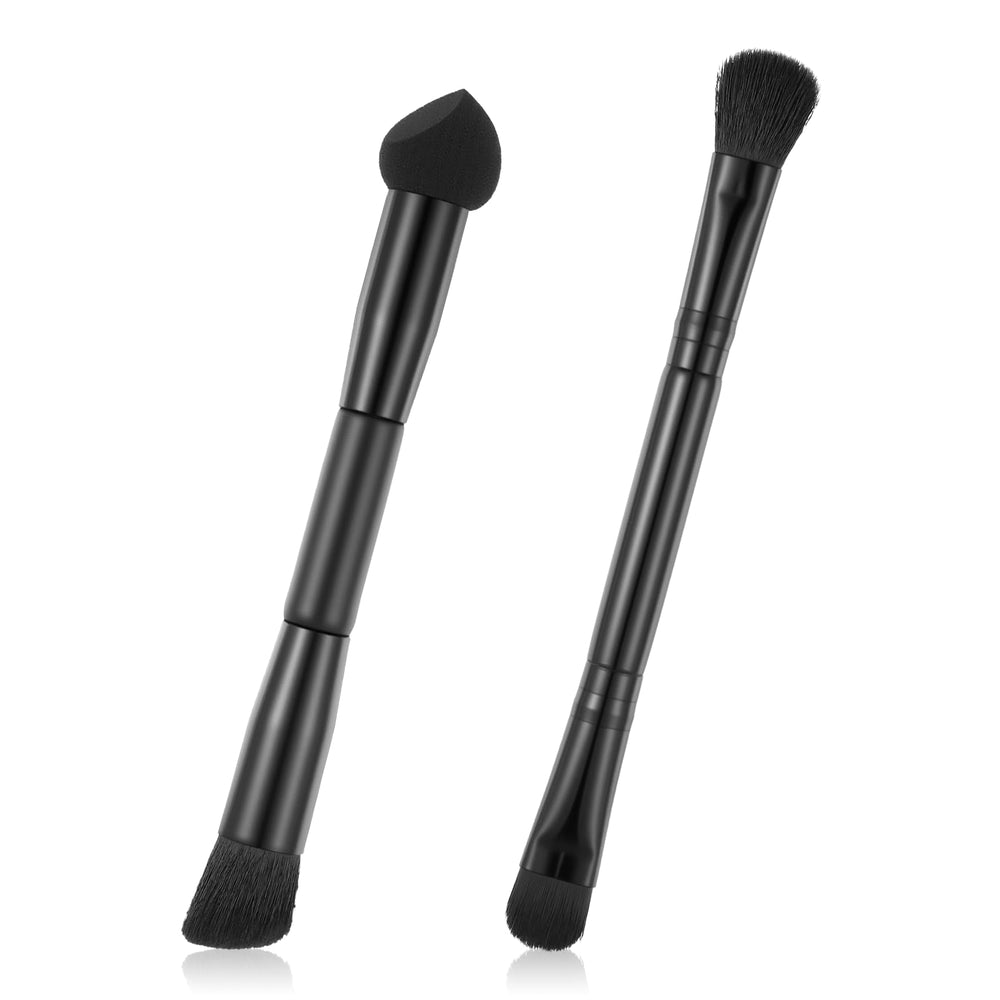 Aiyorse dual-ended hairline brushes set for precise concealing and blending on the go.