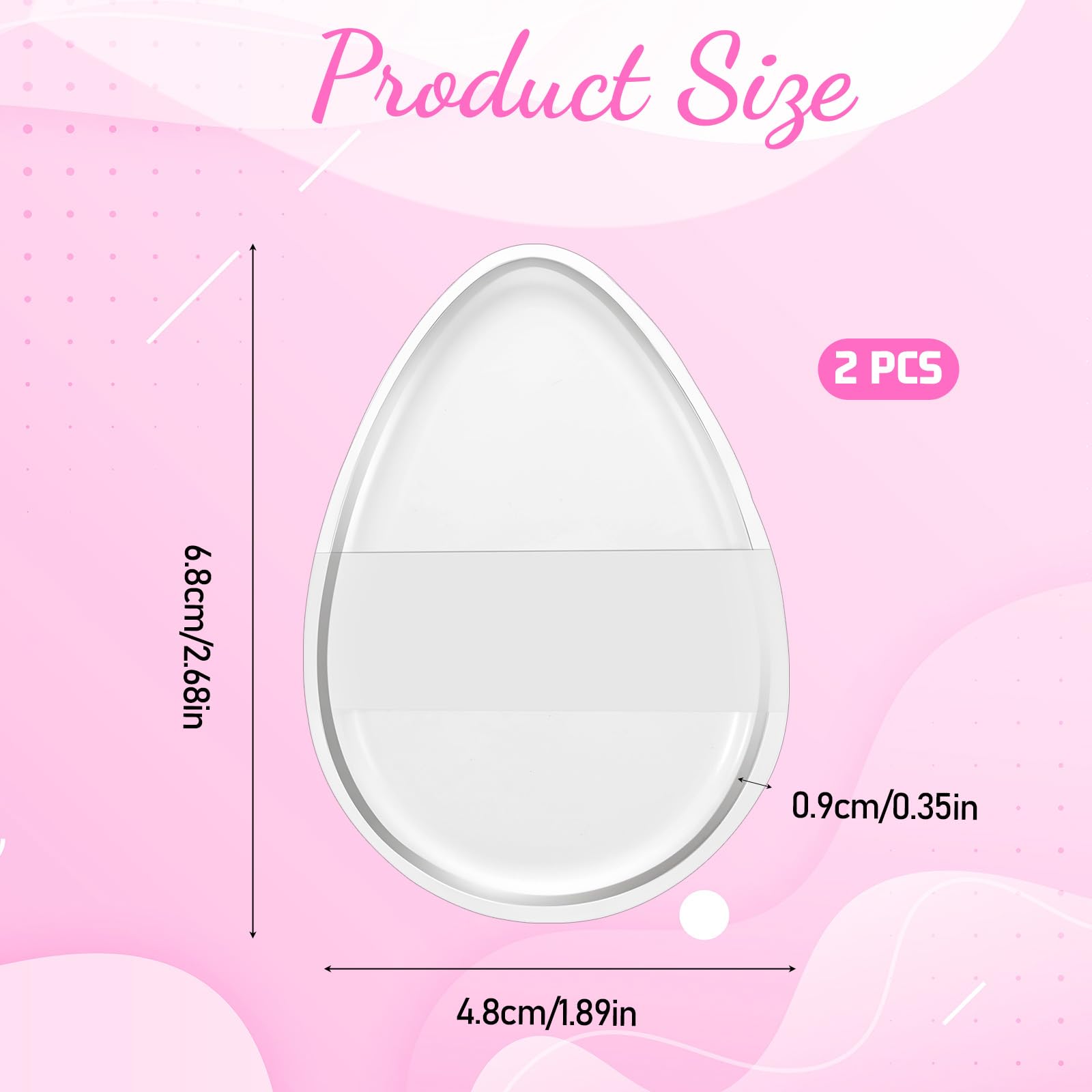 Ajcotahm silicone applicator with pointed tip for hard-to-reach spots