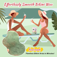 Ajoura Aloe Hard Wax Beads 2.5lb pack ready for bikini area use.