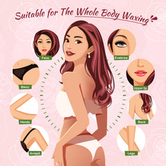 Ajoura Brazilian waxing at home with easy, stripless application
