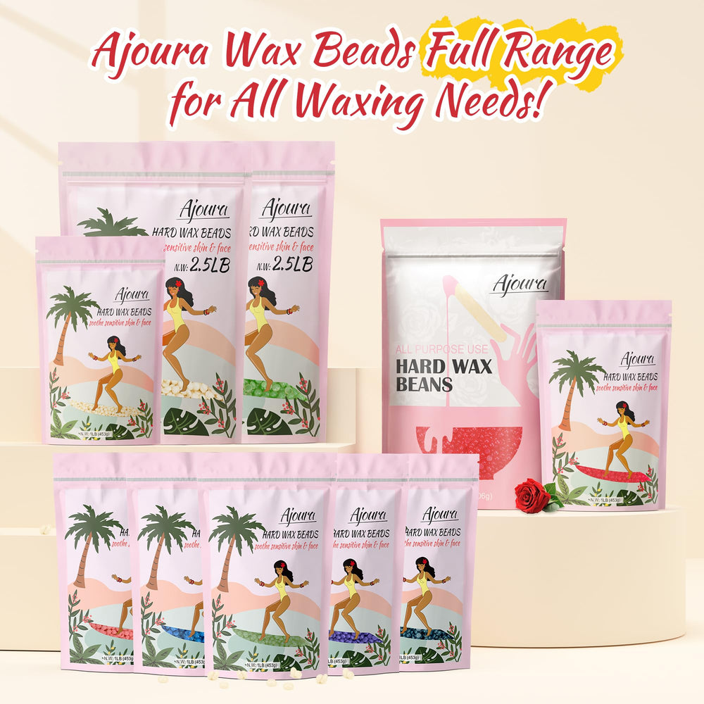 Ajoura cleanup easy formula leaves minimal residue after waxing.