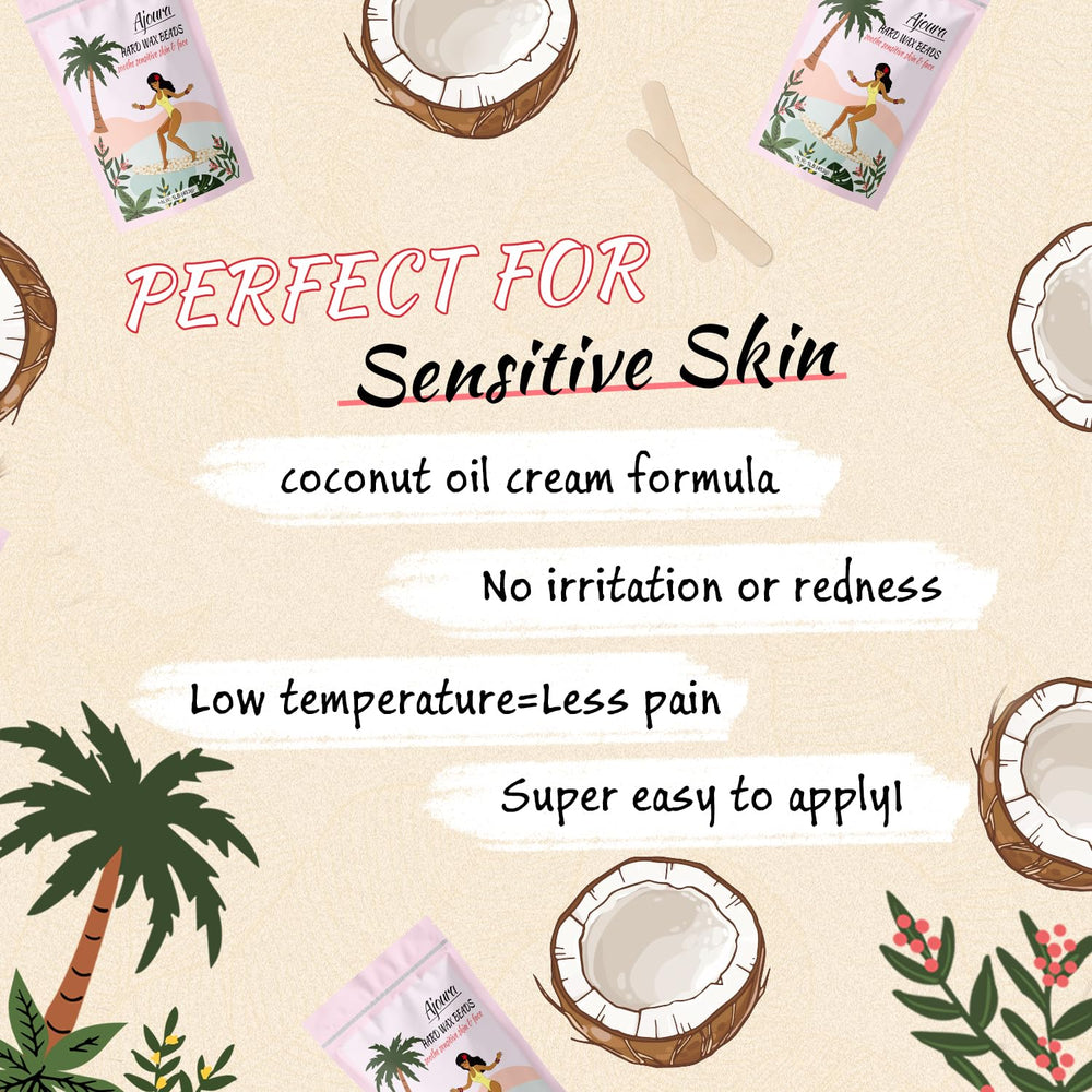 Ajoura wax beans for face and eyebrows, precise and gentle.
