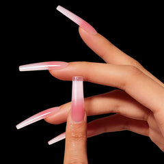 AKA Unicorn 12 tallas puntas de uñas gel transparentes para ajuste preciso