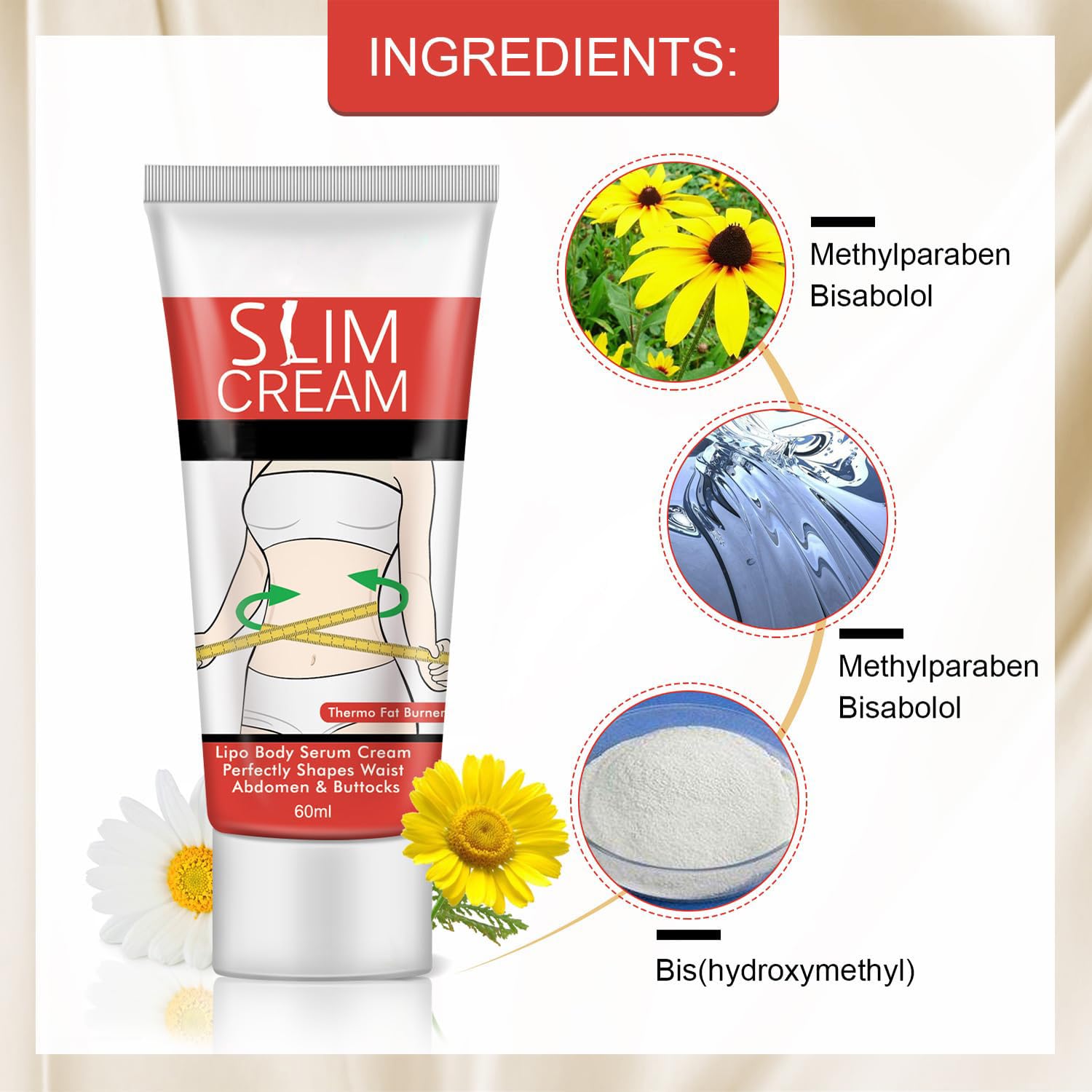 Aplicación diaria de la crema como rutina de cuidado corporal.