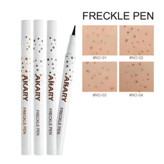 AKARY Freckle Pen dot detail demonstrates precise realistic freckles