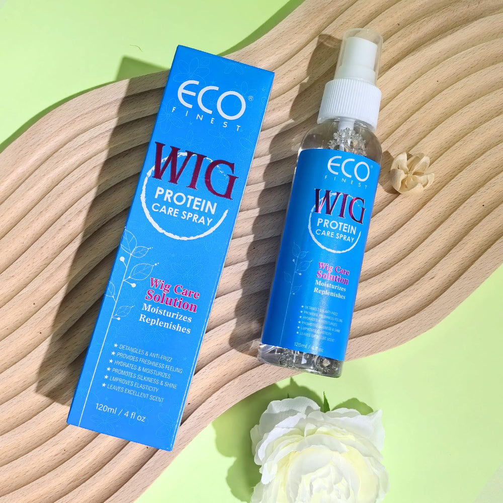 AKBAN Wig Spray limpieza suave que cuida la fibra de la peluca.