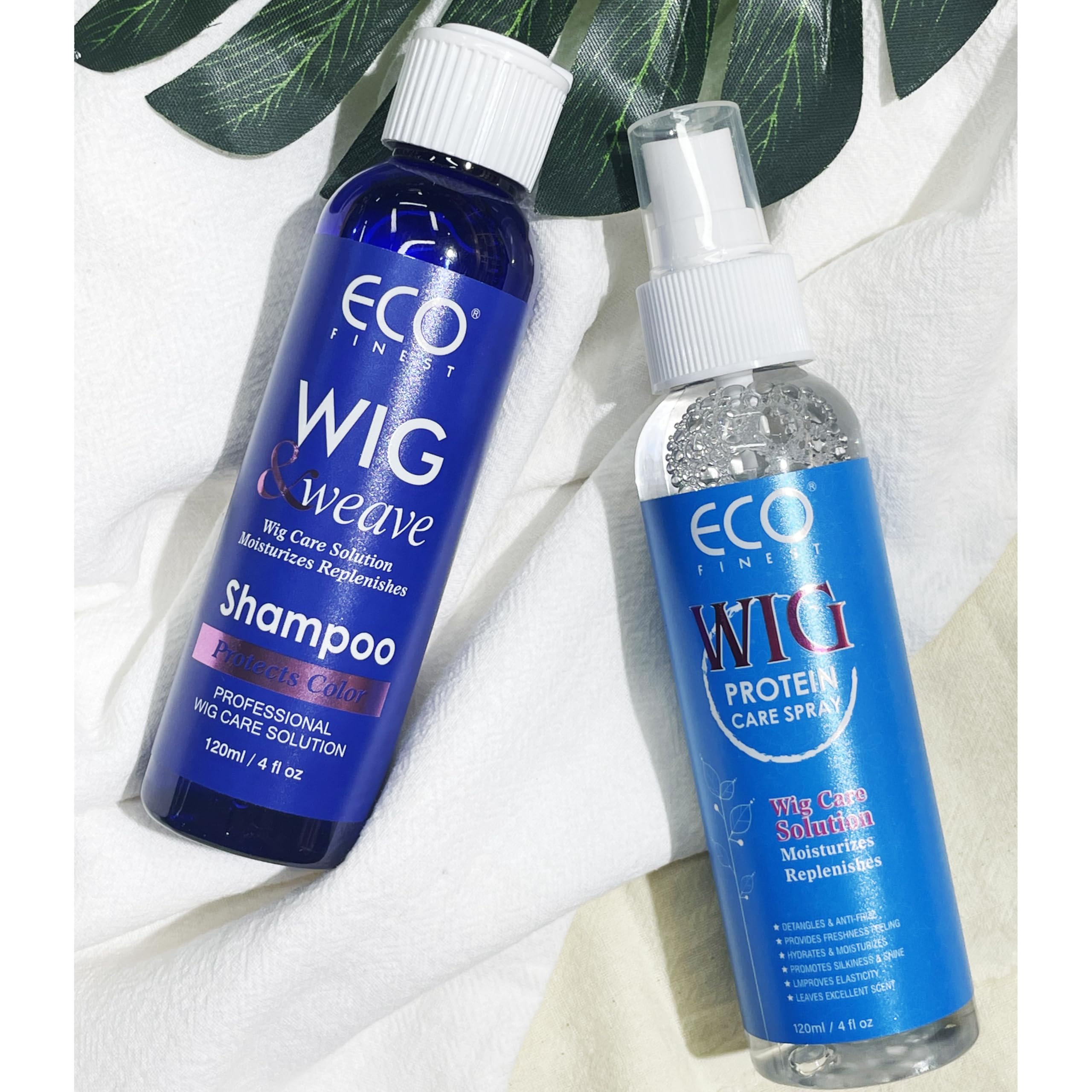 AKBAN Wig Spray uso diario facilita el mantenimiento de la peluca.