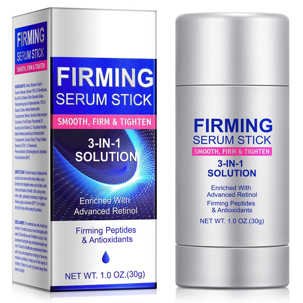 Barrita de Akeeronn Firmeza Retinol: rutina diaria sencilla para rostro y cuello.