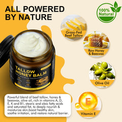 AKIICHI crema de manteca de res para rostro y cuerpo.