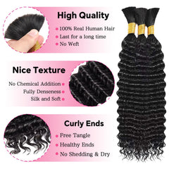 AKONSOUL three bundles 110g pack deliver full volume for braids.